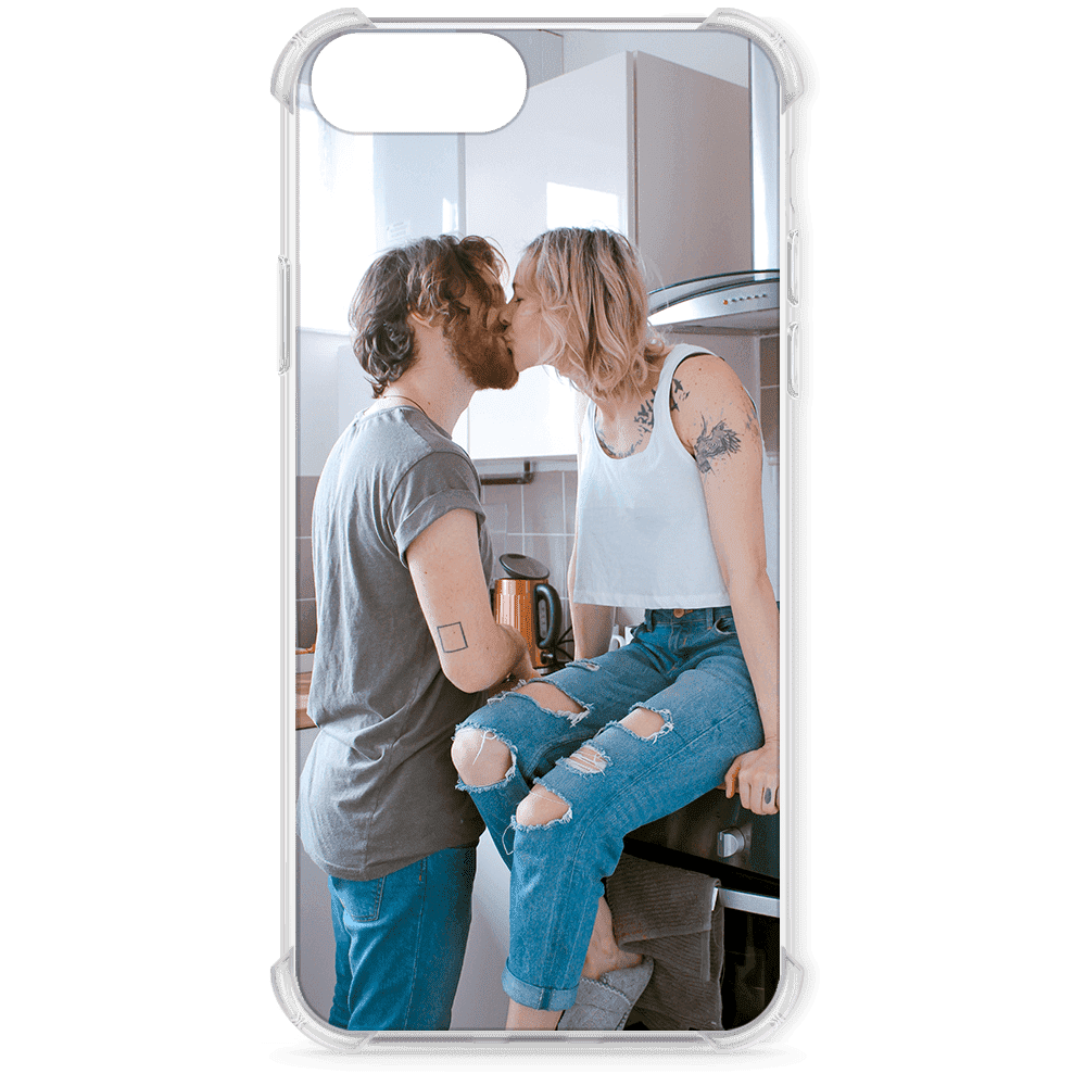 iPhone 8 Plus Picture Case - Clear Bumper